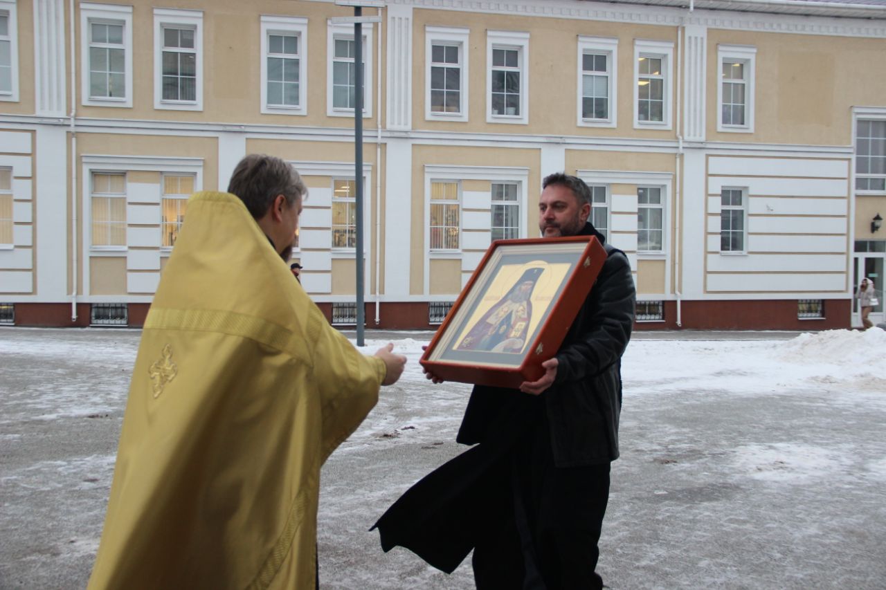 Принесение иконы с частицей мощей святителя Николая Японского в Егорьевск