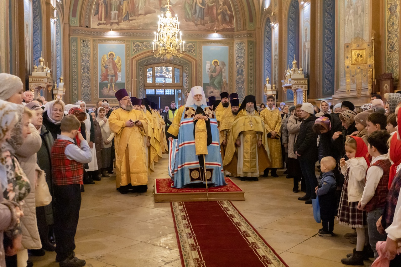 Престольный праздник в Александро-Невском храме