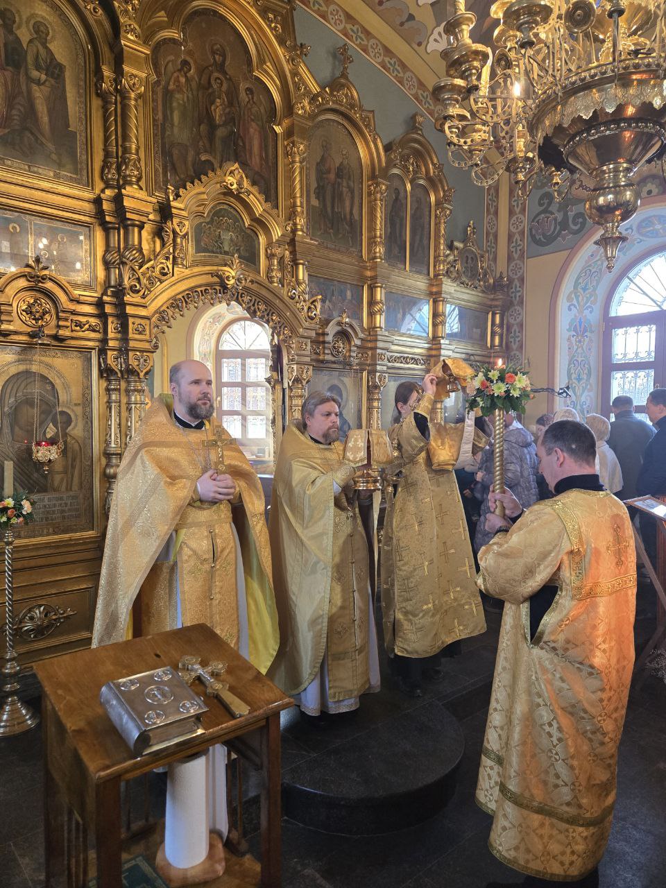Престольный праздник в Алексиевском храме