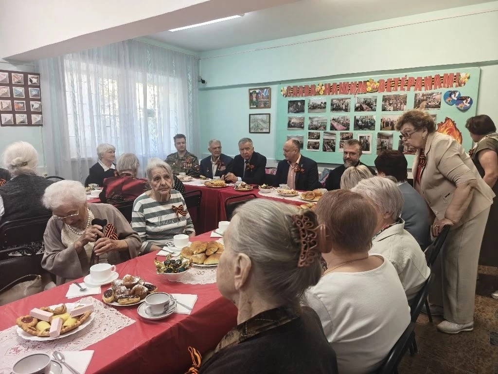 Встреча с ветеранами и труженицами тыла в Егорьевске