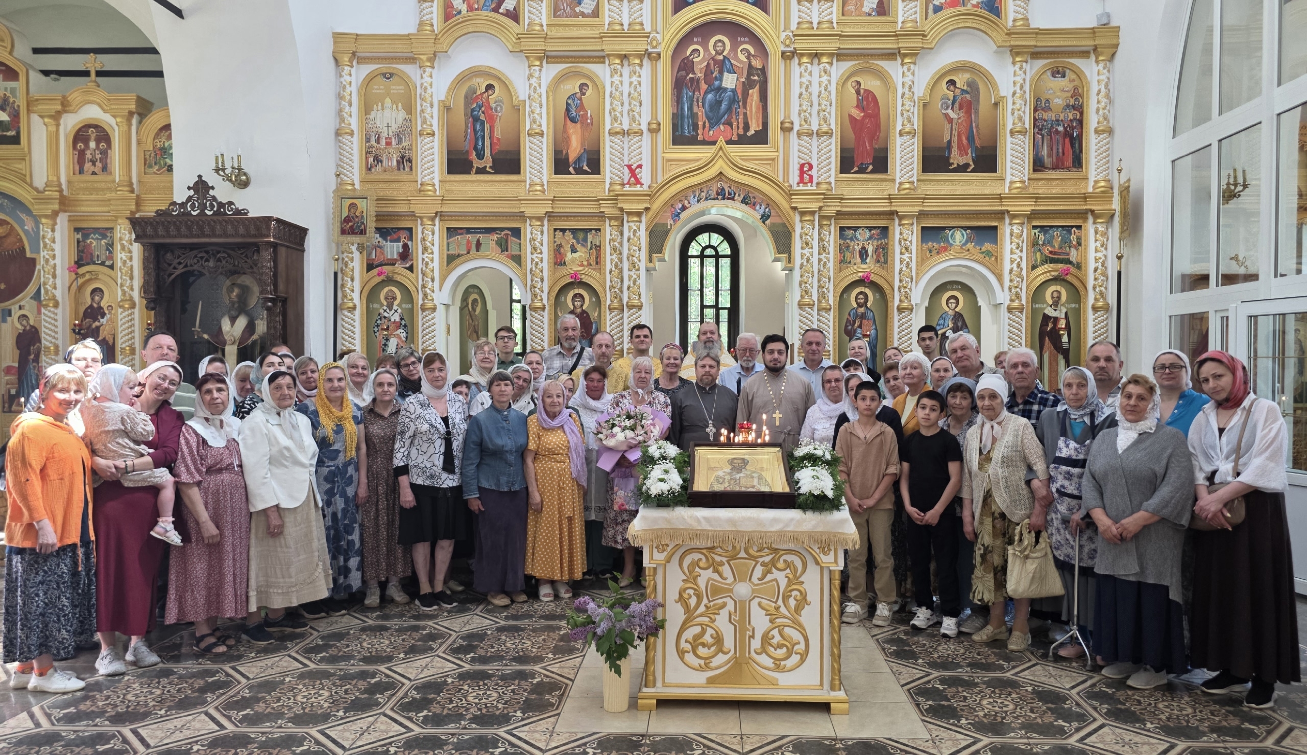 Престольный праздник в Никольском храме деревни Жабки
